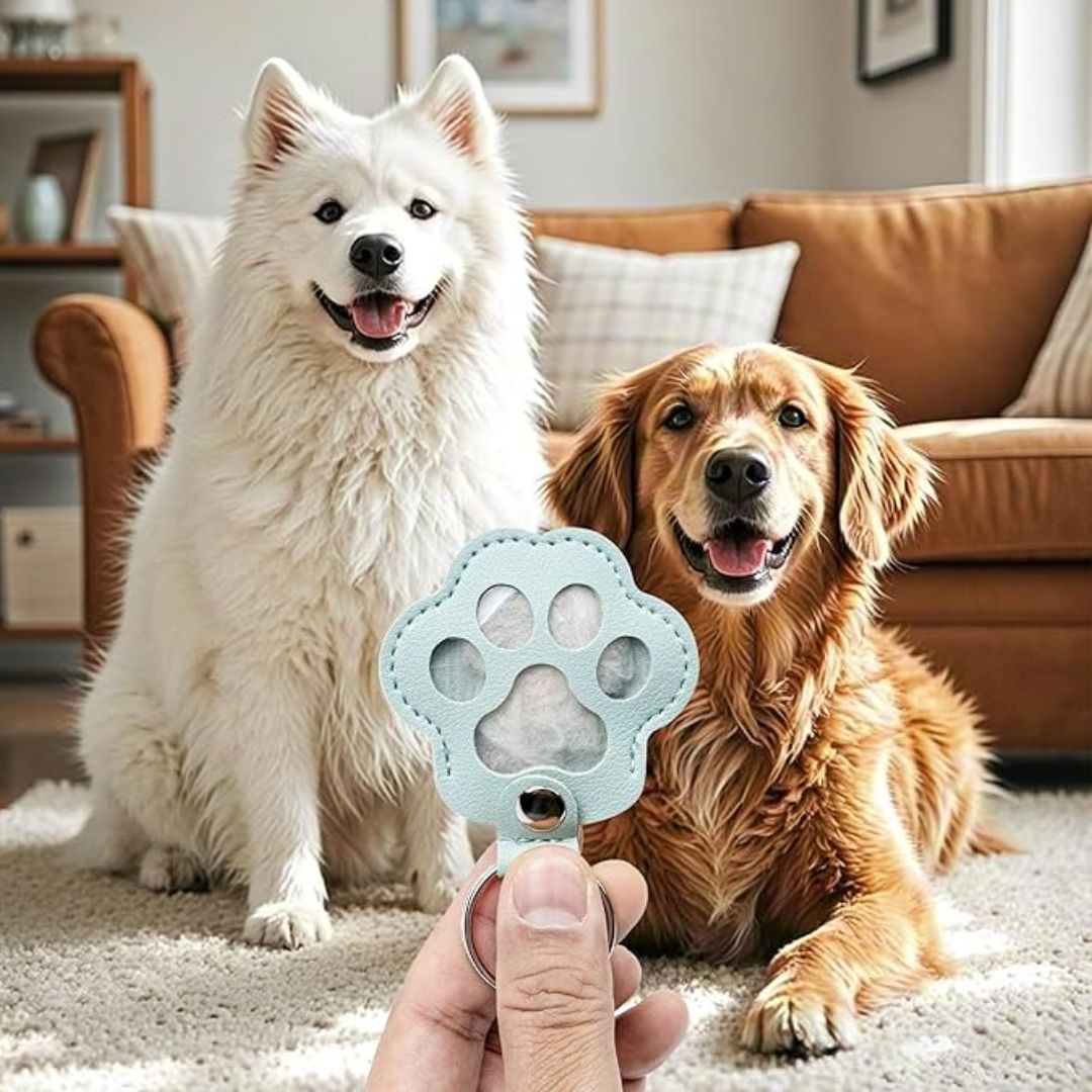 Llavero Recuerdo de Pelo de Mascotas